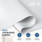 Blackout Sun Zero shades for complete darkness and sound reduction.