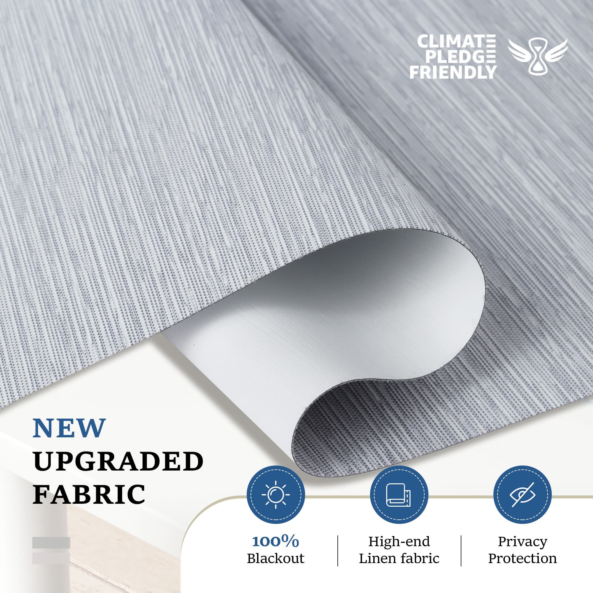 Keep interiors cool with window shades designed to block sun heat effectively.