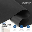 Blackout Sun Zero shades for complete darkness and sound reduction.