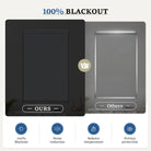 Control light effortlessly with window shades that smoothly raise and lower.