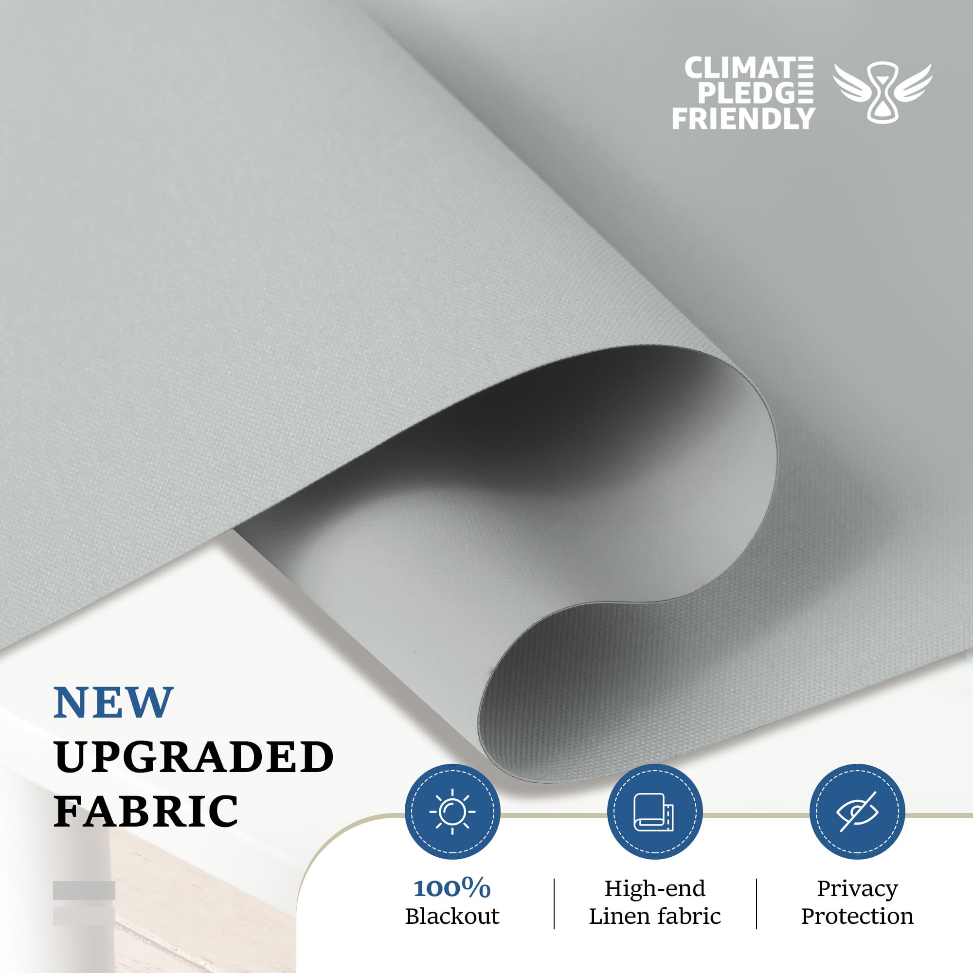 Blackout Sun Zero shades for complete darkness and sound reduction.