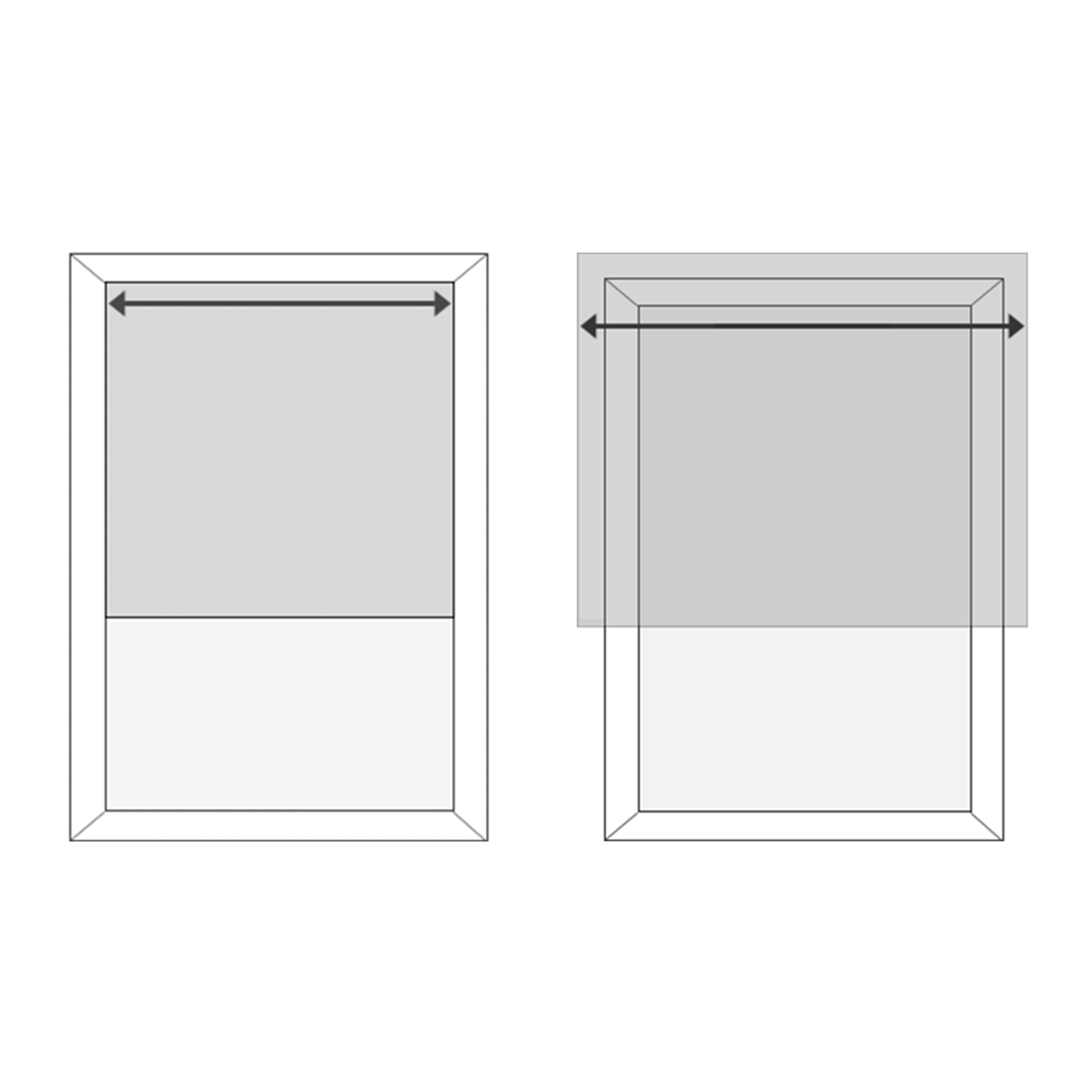 Choose the Width dimensions