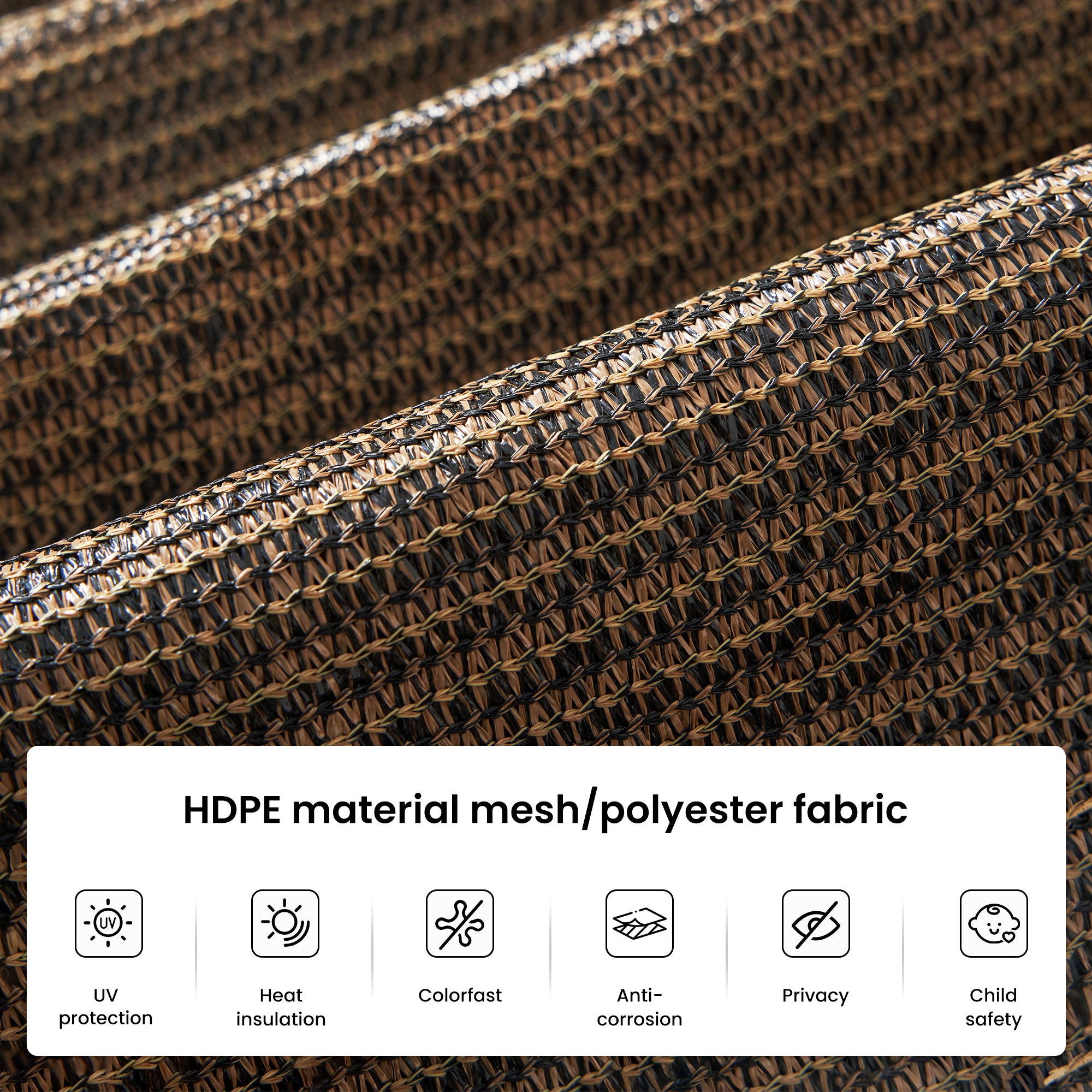 Outdoor roller sun shades provide excellent UV protection.