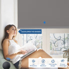 Roll up blackout window shades are perfect for quick installation and effective light blocking.