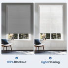 Protect your furniture and skin with window shades that block harmful UV rays.