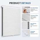 Our no-drill blinds have received great reviews for ease of installation and style.