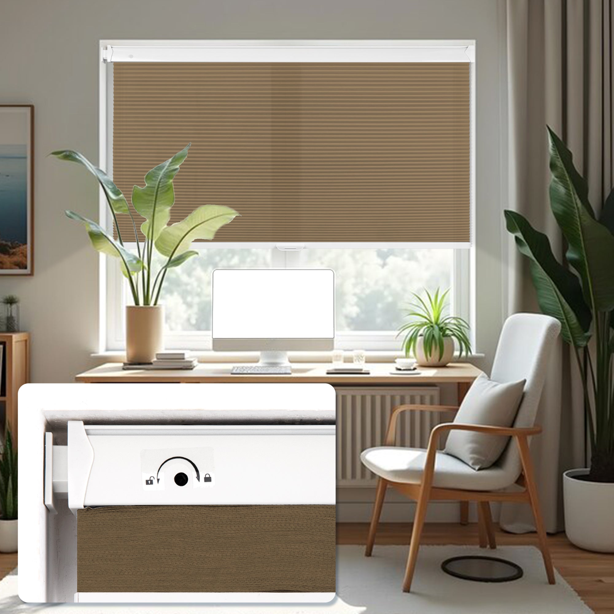 Our versatile window shades suit every room in the house—from living rooms to bedrooms and kitchens.