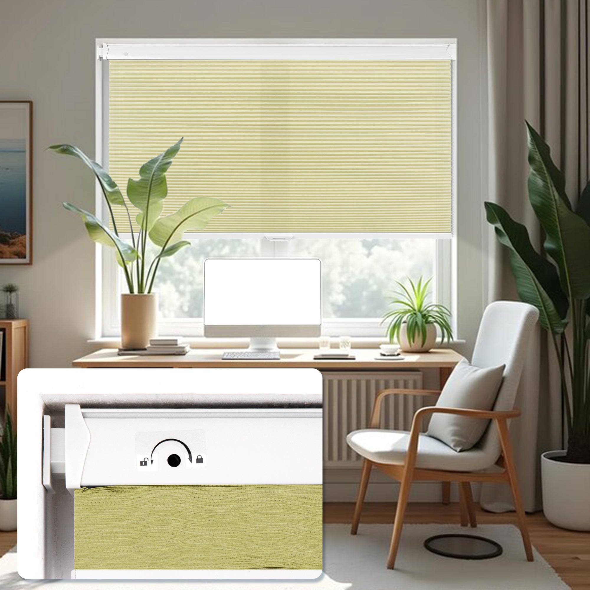 Our versatile window shades suit every room in the house—from living rooms to bedrooms and kitchens.