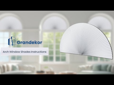 Want a DIY solution? Arch window shade blackout DIY gives you the flexibility to create your own custom look. Stylish arch pleated shade options help you elevate the look of your windows while providing great functionality.