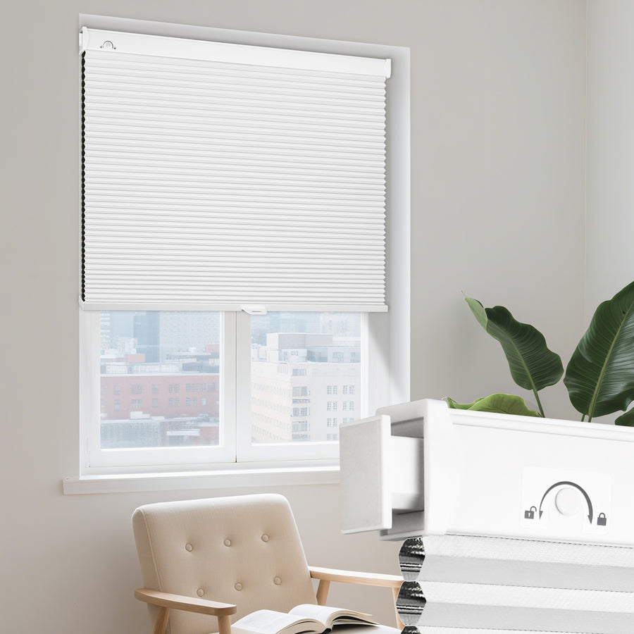 DRILL-FREE CELLULAR SHADE