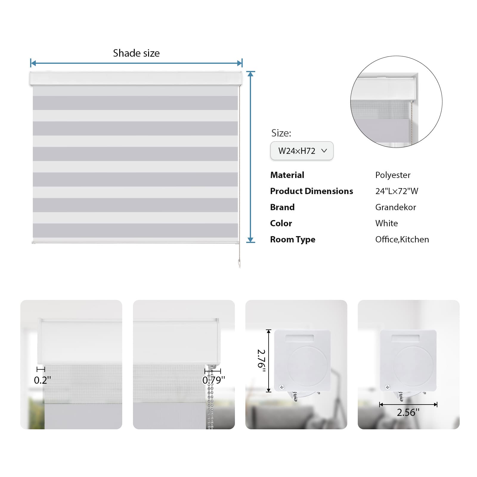 zebra double roller blinds light blocking shades