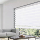 Grandekor light filtering zebra double roller shades