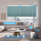 custom blackout window shades motorized cellular blinds