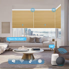 rechargeable and solar powered motorized blinds with remote control