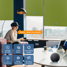 custom design blinds with smart control