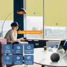 custom design blinds with smart control