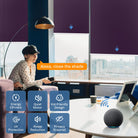 custom design blinds with smart control