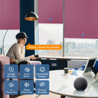 custom design blinds with smart control