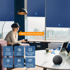 custom design blinds with smart control