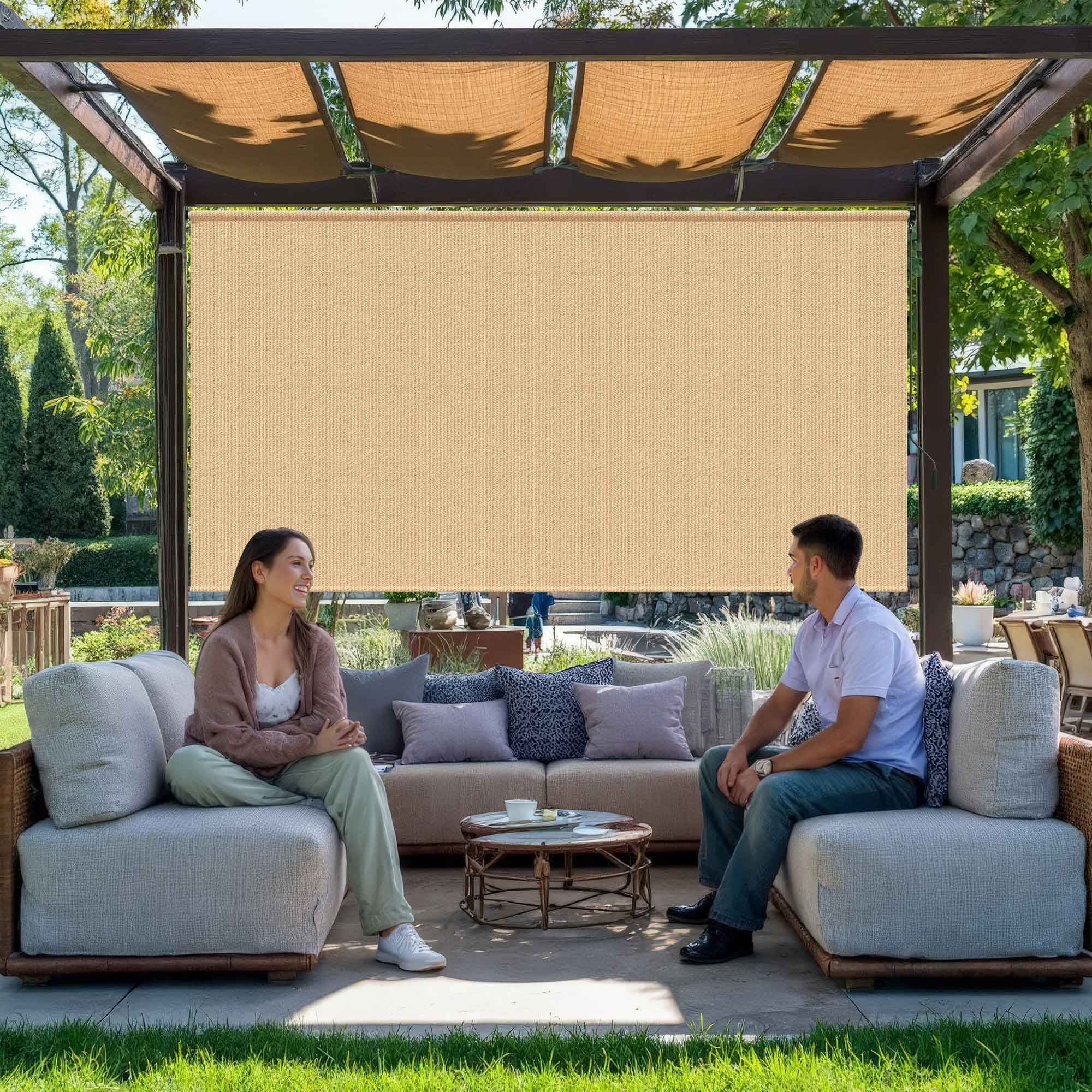 Hand Crank | Outdoor | Roller Shade – Grandekor
